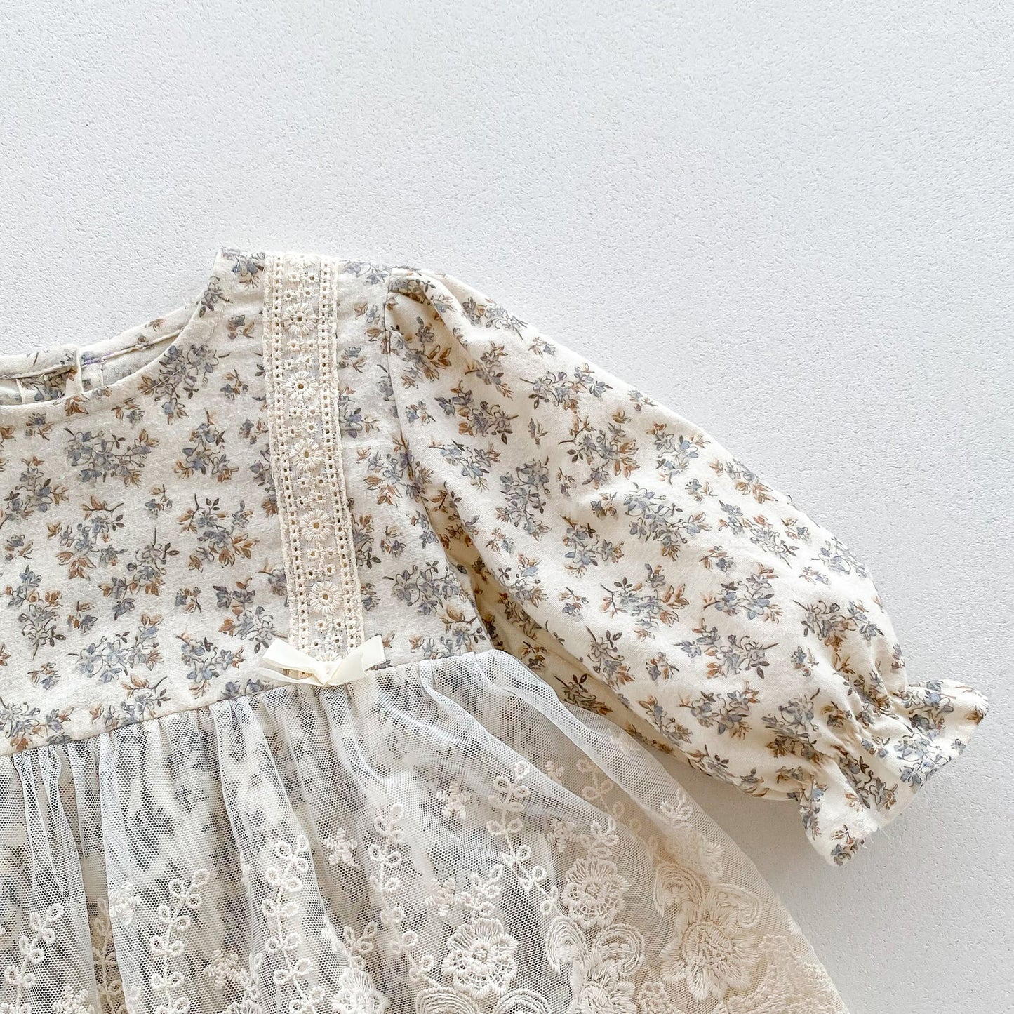 Arrival Baby Floral Princess Onesie Dress For Girls With Lace